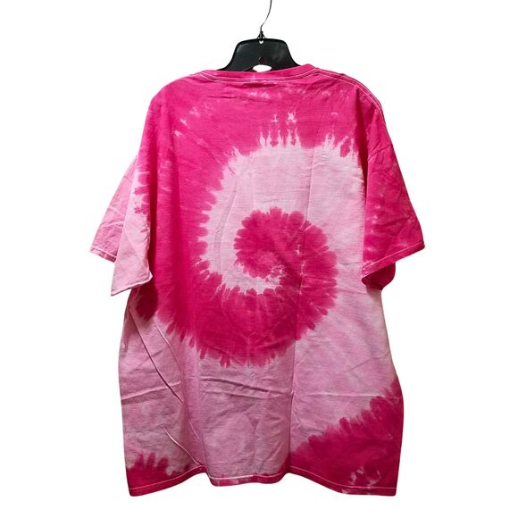 Aruba Tie Dye T-Shirt Women’s 2XL Pink One Happy Island Vivid Sportwear - Picture 2 of 3